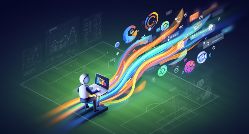 abstract representation of disparate data sources converging into a unified stream, highlighting the complexity of market normalisation challenges