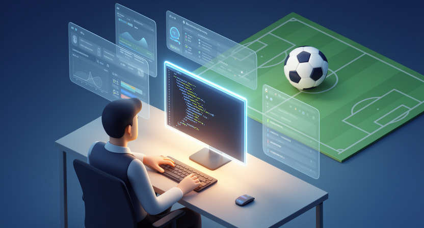 section: close up of code editor, focus on json structure, soft lighting