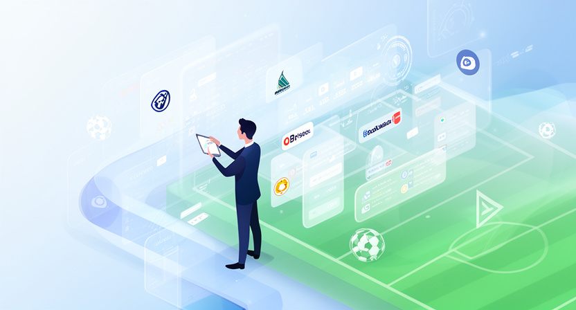 abstract data flow, mapping bookmaker logos to generic codes, clean interface
